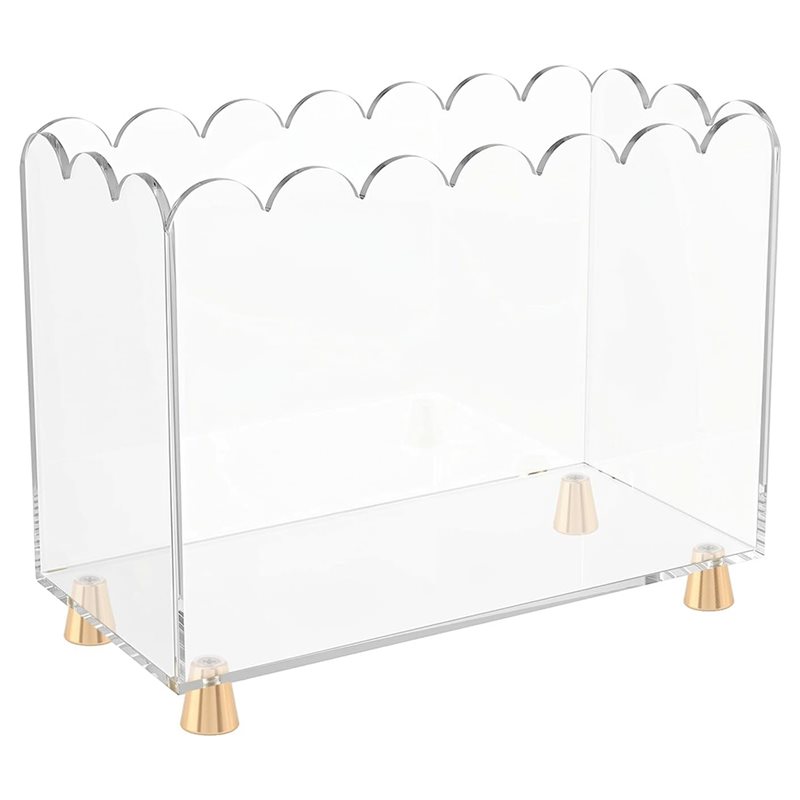 Magazine Holder Rack - ABKO-Soporte de revistas de acrílico con