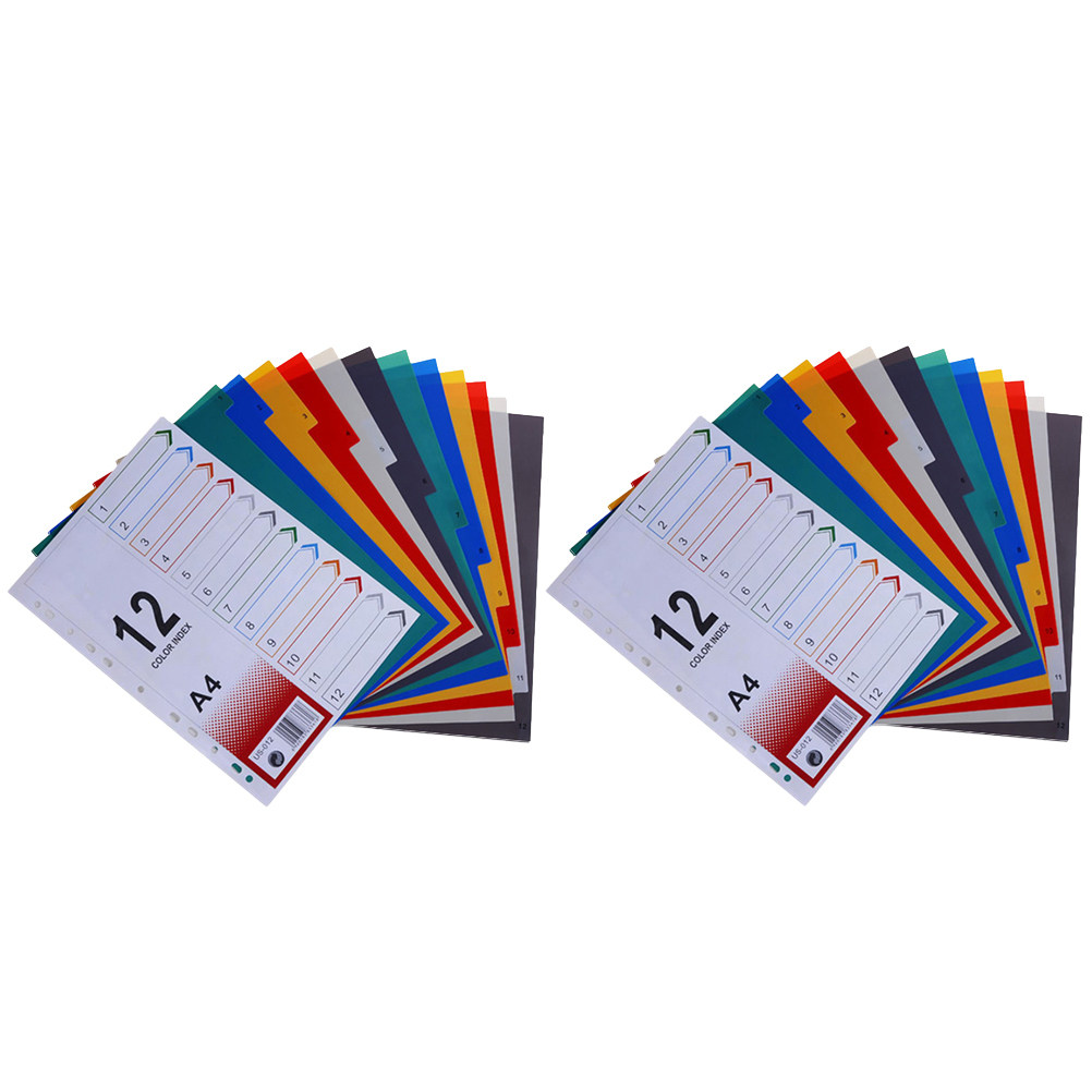 2 piezas de recambios de papel - Tab Divider A4 reseña y precio