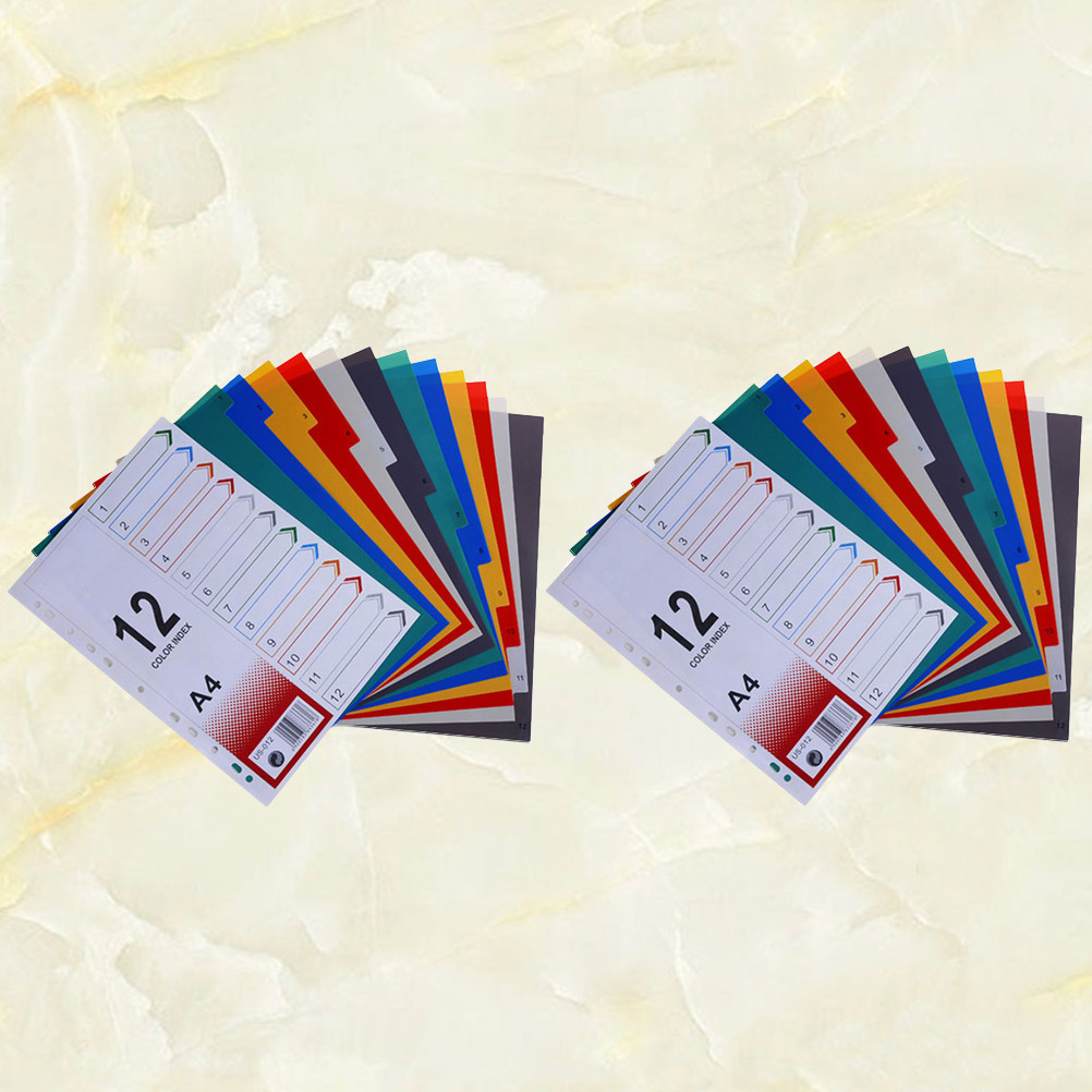 2 piezas de recambios de papel - Tab Divider A4 reseña y precio