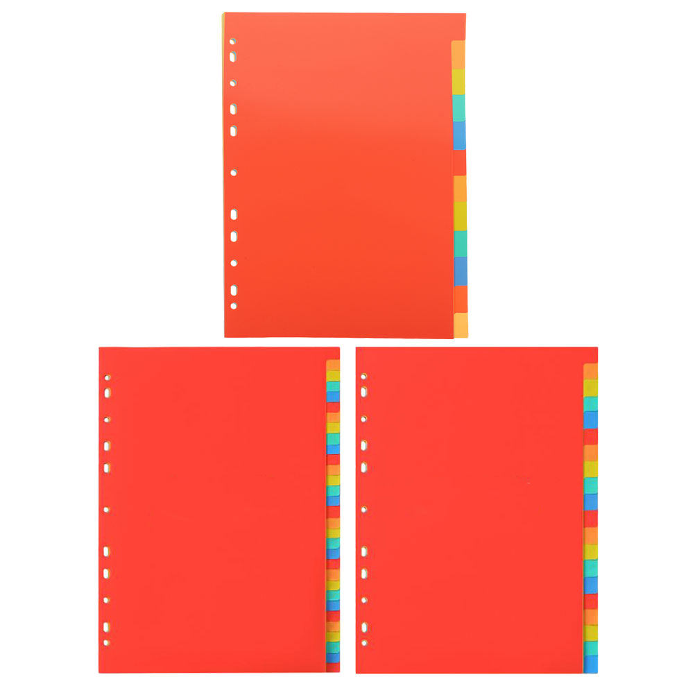 Separadores de PVC con pestaña - Tab Divider A4 reseña y precio